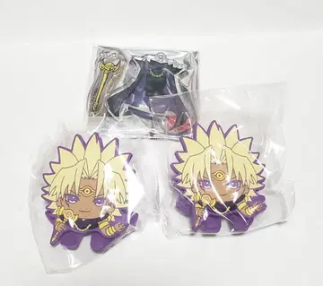 유희왕 논스톱 러버 클립 모티브 아크릴 키링 야미 마리크 아크릴 키링