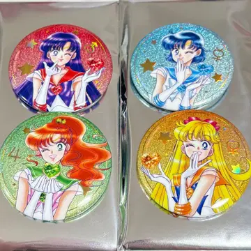 세일러문 x 로손 오로라 라메 캔뱃지 A 웃는 얼굴 ver.