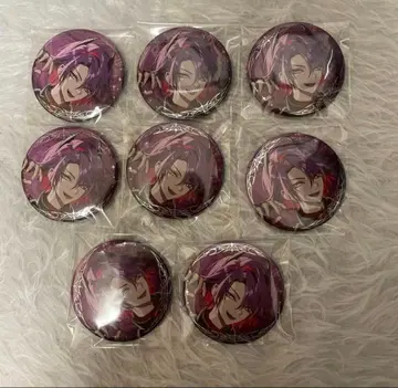 니지산지 볼타 Angel x Devil 금박 캔뱃지 와타라이 히바리 8점