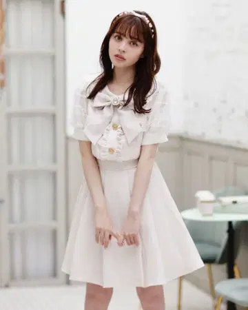 LIZLISA 트위드 셋업풍 원피스