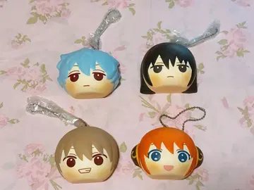 은혼 폭신폭신 스퀴즈빵 4종 모음 세트