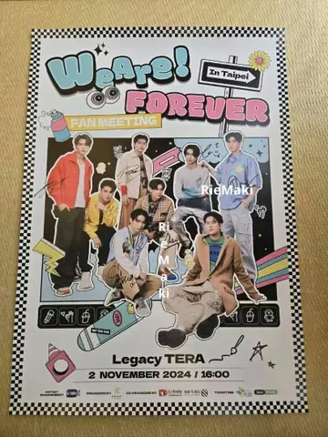 AouBoom PondPhuwin WinnySatang 자필 사인 포함