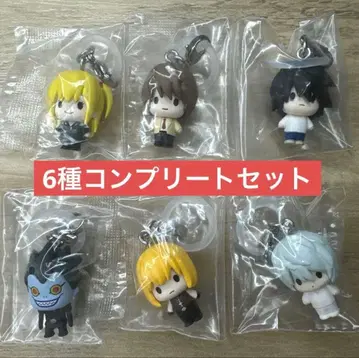 DEATH NOTE 메지루시 액세서리 가챠 전 6종 컴플리트