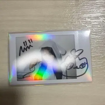 CANDY TUNE 무라카와 히안 촬영 친필 사인 폴라로이드