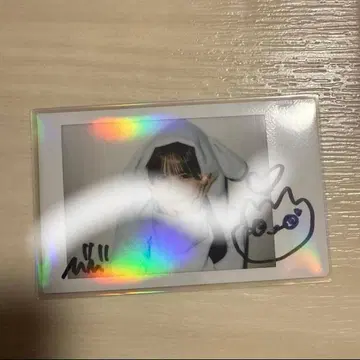 CANDY TUNE 무라카와 히안 촬영 친필 사인 폴라로이드