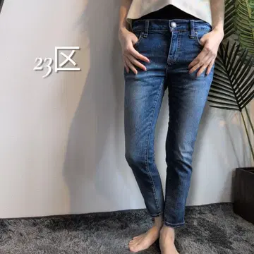 23구 ST-ROCH 스키니 로우라이즈 핏 데님 팬츠 사이즈 34