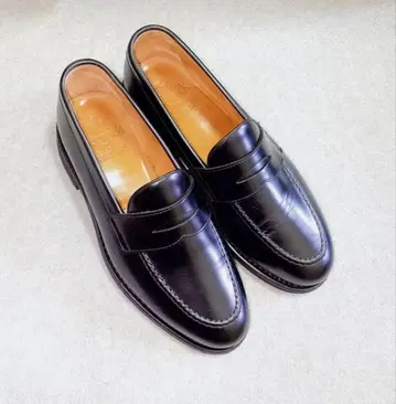 Berwick 블랙 가죽 로퍼 1997 5260ROVI