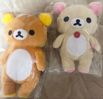 새상품 리락쿠마 코리락쿠마 봉제 인형 미니백 숄더백 파우치