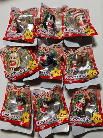 [ 미개봉 ] 영화 케이온! 이토엔 산타 피규어 전 9종 세트