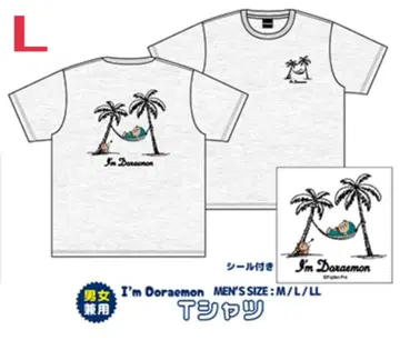 아이엠 도라에몽 도라에몽 미니 도라 리조트 티셔츠 반팔 L