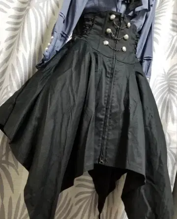 BLACK PEACE NOW 하이웨스트 스커트