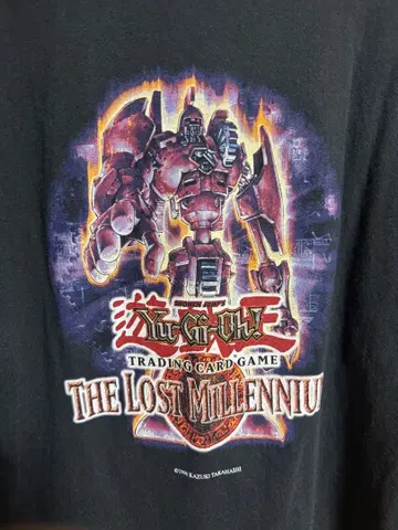 유희왕 THE LOST MILLENNIUM promo tee 당시 물품