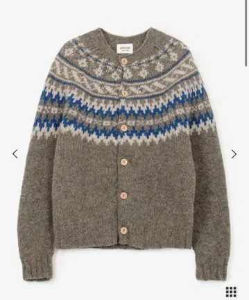 MORRIS & SONS | 청키 노르딕 가디건