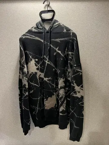 MASSES, 마시스, 스플래터 프린트 후드티 L