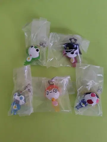 개구리 중사 케로로 치비케로 메지루시 액세서리입니다TM 총 5종