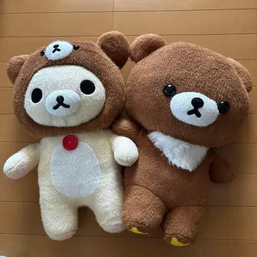 코리락쿠마 점보 봉제 인형 2종 세트