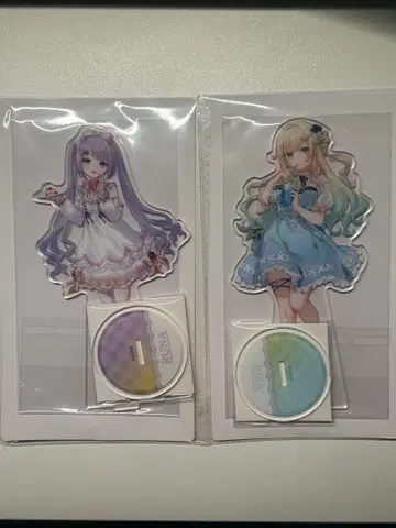브이스포! GiGO 아크릴 스탠드 세트 시노미야 루나 아이자와 에마