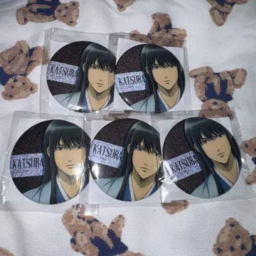 은혼 월드 캔뱃지 가츠라 코타로 5점