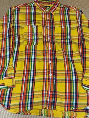 엔지니어드 가먼츠 체크 플란넬 셔츠