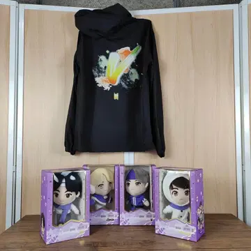 [익명 배송] BTS 봉제 인형 윈드 브레이커 굿즈 모음 세트