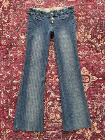 y2k 빈티지 로우라이즈 청바지