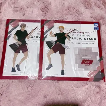 하이큐 미야 오사무 미야 아츠무 청소 아크릴 스탠드