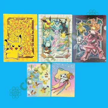 포켓몬 클리어 파일 세트 헤이세이 이브이 프렌즈 게노세크트 외