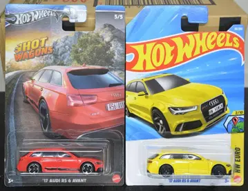 핫휠 AUDI RS 17 아우디 RS6 아반트 2대 미개봉