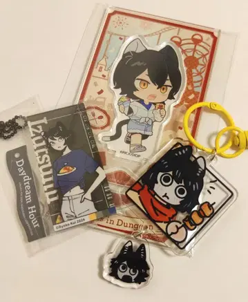 던전밥 아크릴 스탠드 키링 이즈츠미 3세트