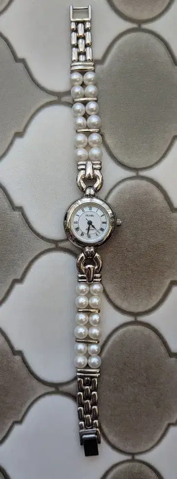 PEARL ELEGANCE 펄 엘레강스 여성용 손목시계 [정크제품]