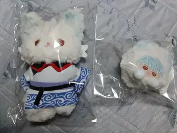 은혼 사카타 긴토키 모후후사 봉제 인형 모후마로 홀더