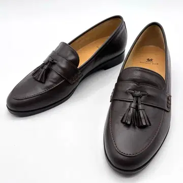 [ 미사용급 ] 와코루 서세스워크 태슬 로퍼 브라운 22 2E