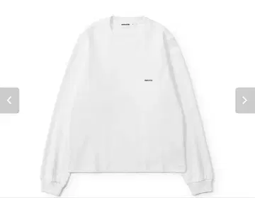 everyone 롱티 화이트 긴팔 여성용