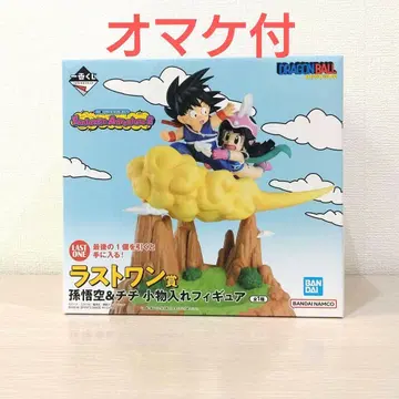 제일복권 드래곤볼 라스트 원상 손오공&치치 소품함 피규어