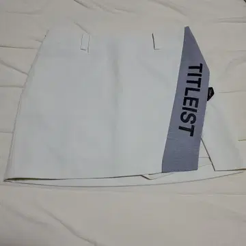 TITLEIST 여성용 골프 스커트 화이트