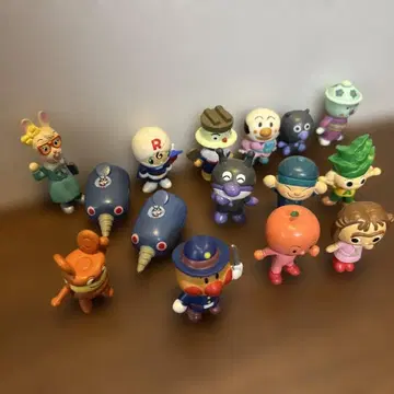 호빵맨 캐릭터 피규어 세트 15개