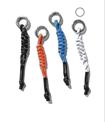 크레스트 CLESSTE CORD CHARMS 화이트 white 키참