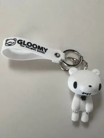 그루미 GLOOMY 피규어 키링 화이트 White