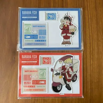 바나나 피쉬 아크릴 스탠드 크리스마스 아쉬 에이지