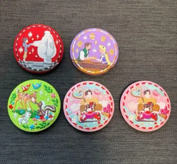 디즈니 자수 캔뱃지 총 5개