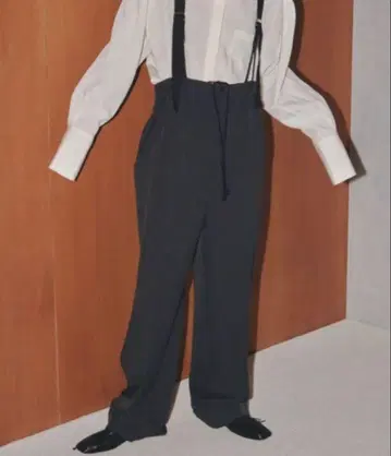 TODAYFUL 투데이풀 서스펜더 하이웨스트 팬츠