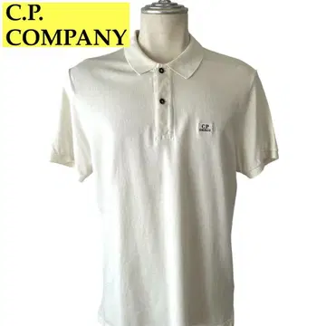 C.P. COMPANY 로고 패치 씨피 컴퍼니 피케 셔츠