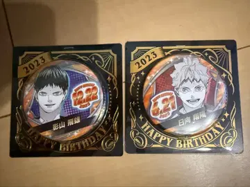 카게야마 토비오 히나타 쇼요 2023년 생일 배지 세트