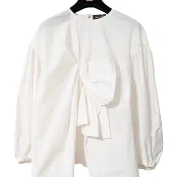 드로어 drawer 코튼 실크 블라우스