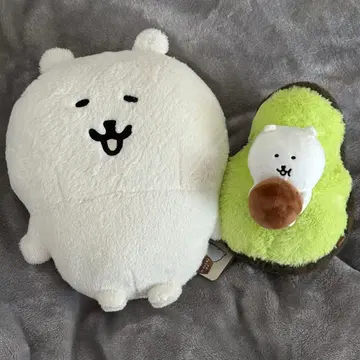 나가노 캐릭터 나가노의 곰 포근말랑 안고 다니는 봉제 인형 아보카도
