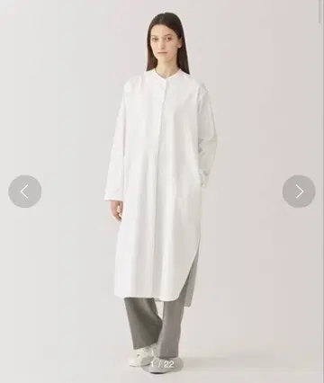 무인양품 muji labo 기모 트윌 원피스