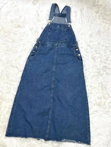 [새상품급] 데님 살로펫 A라인 컷오프 조정 가능 스트랩