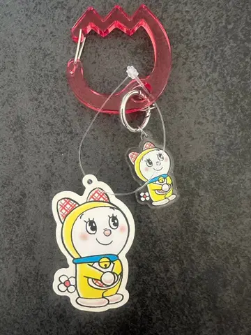 도라미짱 도라에몽 스튜디오 클립 튤립형 카라비너