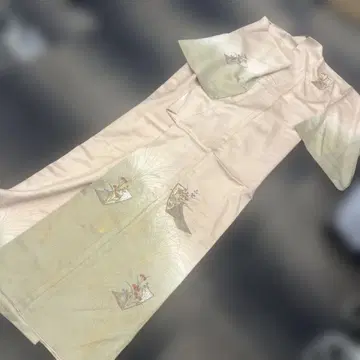 1265 옅은 핑크색 호몬기 실크제