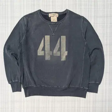 REMI RELIEF 페이드 맨투맨 넘버링 풋볼 흑먹색 M